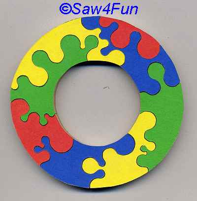 Ring Puzzle Scroll Saw Pattern
