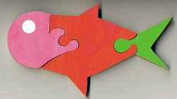 Fish #54 Puzzle Scroll Saw Pattern