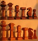 Small Chess Players Scroll Saw Pattern