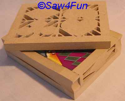 Card Holder Scroll Saw Pattern