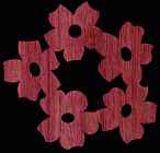 Flower #10 Coaster Scroll Saw Pattern