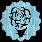 Flower #1R Coaster Scroll Saw Pattern