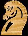 Horse Coaster Scroll Saw Pattern