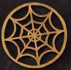 Spider Web #150 Coaster Scroll Saw Pattern