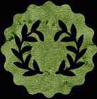 Leaf #10 Coaster Scroll Saw Pattern