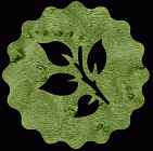 Leaf #13 Coaster Scroll Saw Pattern