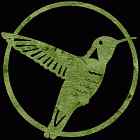 Hummingbird #4 Coaster Scroll Saw Pattern