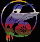 Hummingbird #13 Coaster Scroll Saw Pattern