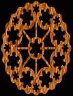 Geometric #15 Trivet Scroll Saw Pattern