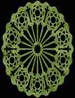 Geometric #19d Trivet Scroll Saw Pattern