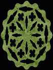 Geometric #39 Trivet Scroll Saw Pattern