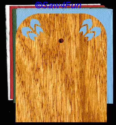Geometric Napkin Holder #31 Scroll Saw Pattern