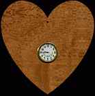 Heart Clock Scroll Saw Pattern