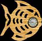 Fish Clock Scroll Saw Pattern