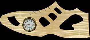 Shoe Clock Scroll Saw Pattern