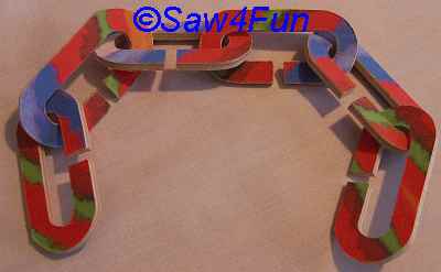 Chain Decoration Scroll Saw Pattern