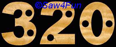 Ripple 16 House Number Scroll Saw Pattern