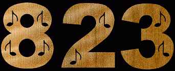 Music 1 House Number Scroll Saw Pattern