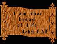 John 6:48 Bible Plaque Scroll Saw Pattern