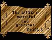 Psalm 103:8 Bible Plaque Scroll Saw Pattern