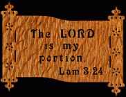 Lam 3:24 Bible Plaque Scroll Saw Pattern