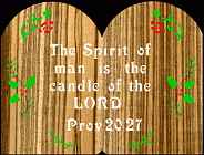 Proverbs 20:27 Bible Plaque Scroll Saw Pattern