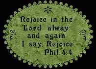 Philippians 4:4 Bible Plaque Scroll Saw Pattern