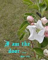 I am the door - John 10:9 - Poster