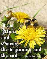 I am Alpha and Omega Rev 22:13 Poster