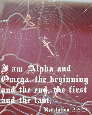 I am Alpha and Omega Rev 22:13 Poster