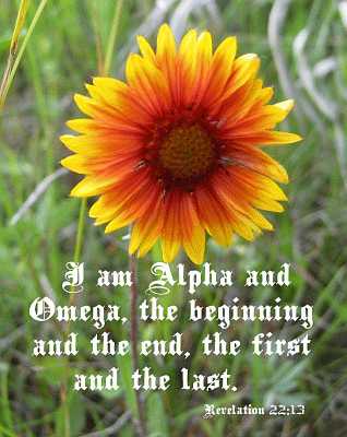 I am Alpha and Omega Rev 22:13 Poster