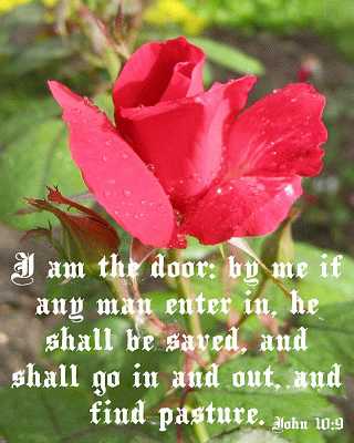 I am the door - John 10:9 - Poster