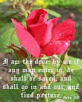 I am the door - John 10:9 - Poster