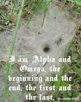 I am Alpha and Omega Rev 22:13 Poster