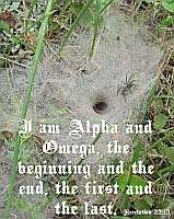 I am Alpha and Omega Rev 22:13 Poster