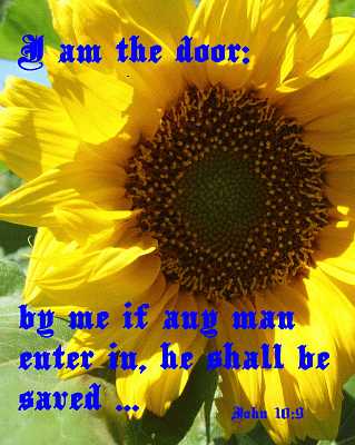 I am the door - John 10:9 - Poster