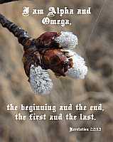 I am Alpha and Omega Rev 22:13 Poster