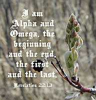 I am Alpha and Omega Rev 22:13 Poster