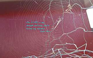 The LORD is my strength and song.Desktop1680