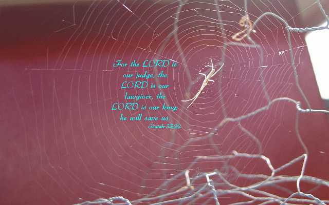The LORD is our judge... Desktop1680
